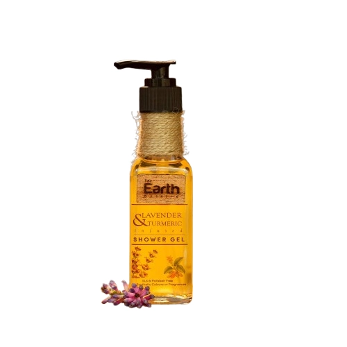 Lavender & Turmeric Infused Shower Gel